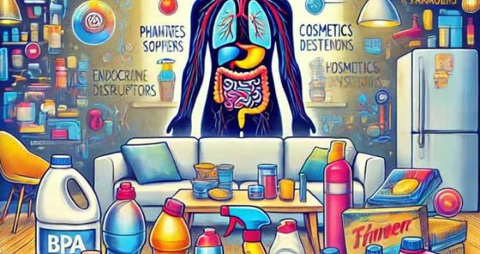 Disruptores endocrinos en productos cotidianos